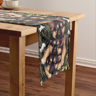 Puppy Pile Table Runner Kurzer Tischläufer