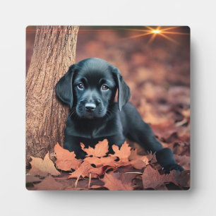 Puppy Plaque Fotoplatte