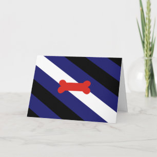Puppy Play Pride-Flagge Feiertagskarte