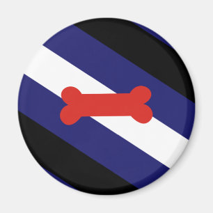 Puppy Play Pride-Flagge Magnet