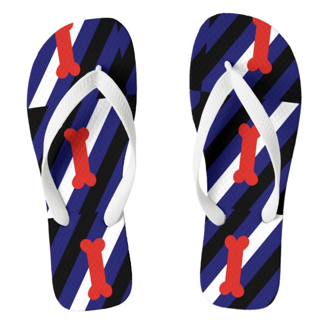Puppy Play Pride Flip Flops (Fußbett)