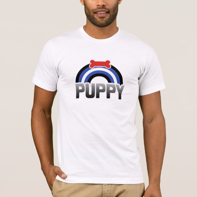 Puppy Play Pride T-Shirt (Vorderseite)