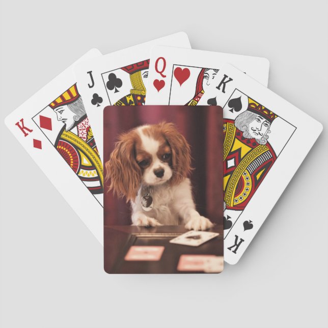 Puppy Plays Cards Spielkarten (Rückseite)