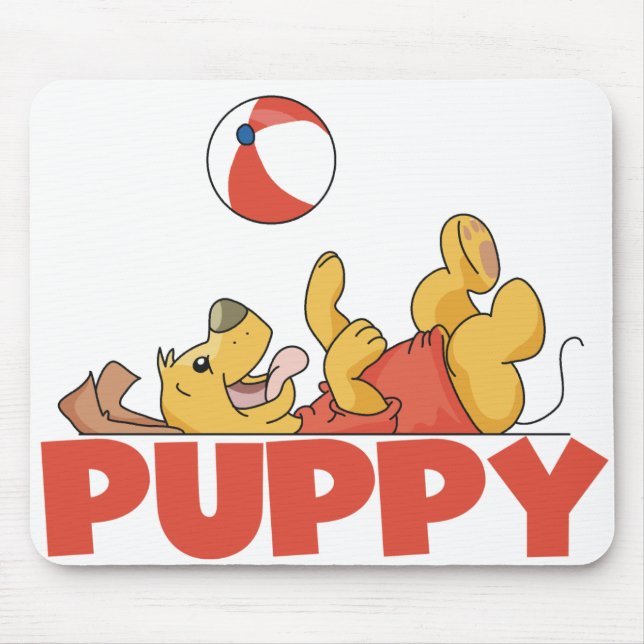 Puppy Plays Mousepad (Vorne)