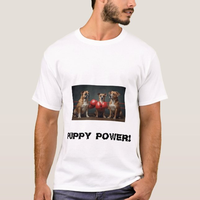 PUPPY POWER! T-Shirt (Vorderseite)