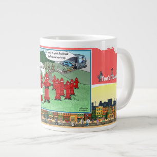Puppy Pub Crawl Hochzeit Jumbo-Tasse