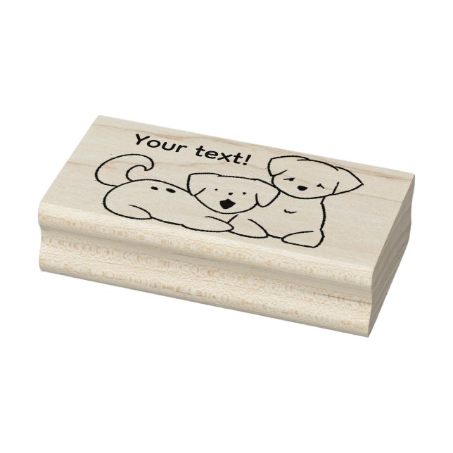 Puppy’s  gummistempel (Stempel)