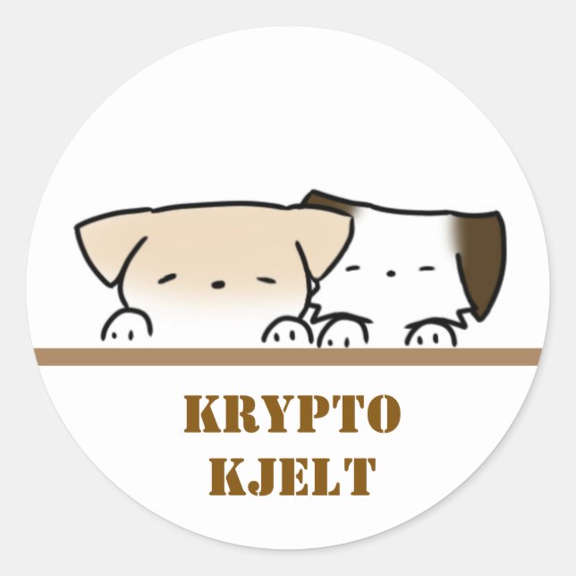 Puppy’s sticker (Vorderseite)