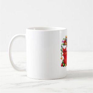 Puppy-Santa-Socken-Freude Kaffeetasse