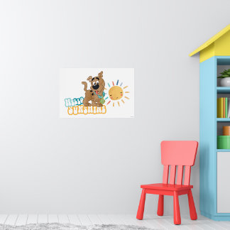 Puppy Scooby-Doo "Hello Sunshine" Poster