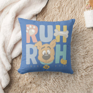 Puppy Scooby-Doo "Ruh Roh" Kissen