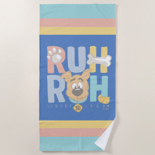 Puppy Scooby-Doo "Ruh Roh" Strandtuch