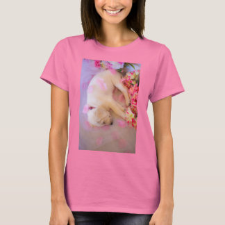 Puppy Sleepy Veil 01 T-Shirt