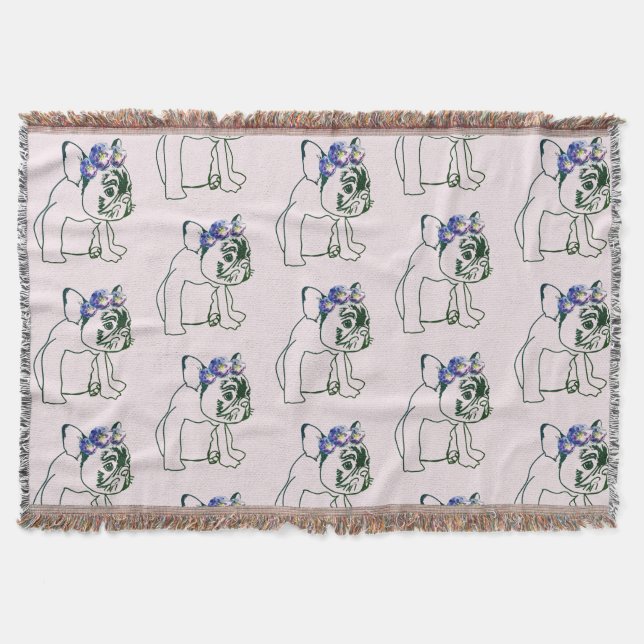 Puppy, Sweet Throw Blanket Decke (Vorderseite)