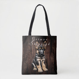 Puppy Tote Bag