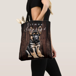 Puppy Tote Bag