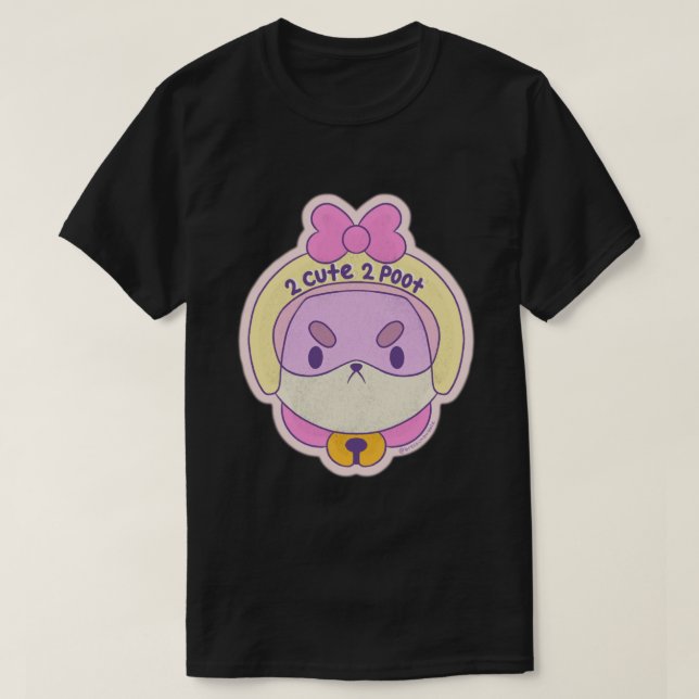 Puppycat Helmet Sticker.png T-Shirt (Design vorne)