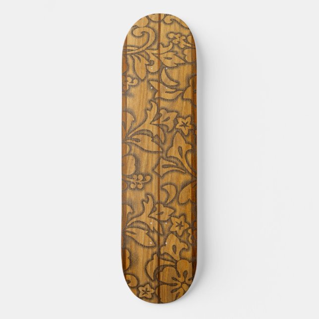 Pupukea Pareau Vintag Surf Skateboard (Vorderseite)