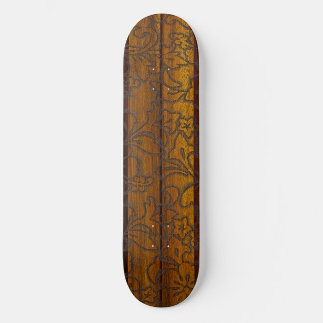 Pupukea Pareau Vintag Surf Skateboard (Vorderseite)