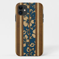 Pupukea Vintage Hawaiian Surfboard iPhone 5 Hüllen