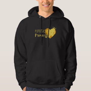Pupusas Princess Heart El Salvadore Essen Pupus Hoodie