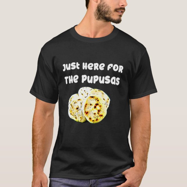Pupusas Salvadoran Food Comida El Salvador Guanaco T-Shirt (Vorderseite)