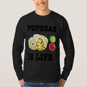 Pupusas Salvadorianische Liebe Food Comida El Salv T-Shirt
