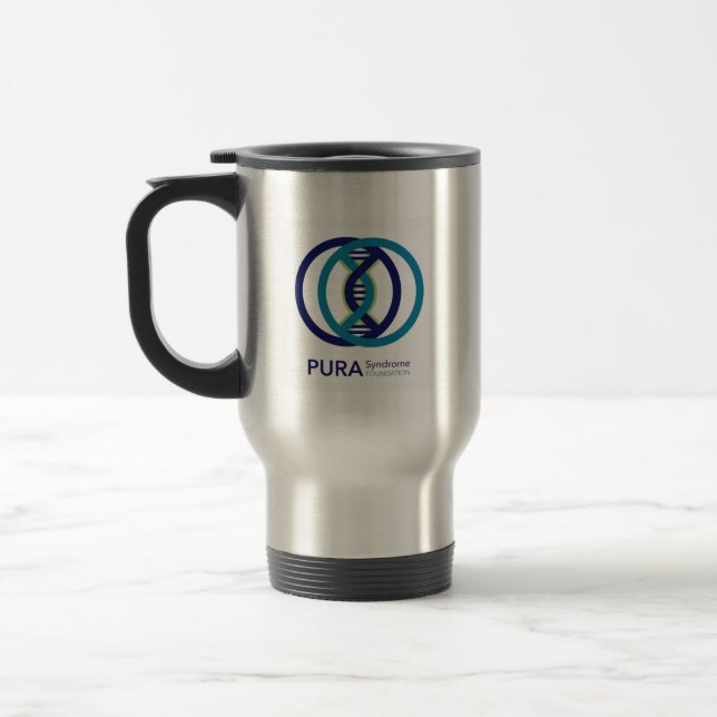 PURA Logo Travel Mug Reisebecher (Links)
