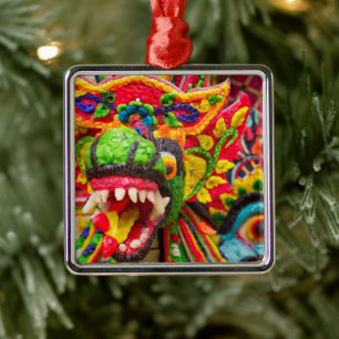 Pura Penataran Sasih in Bali Ornament Aus Metall