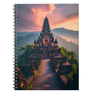 Pura Senja Bali - „Balinesischer Tempel bei Sonnen Notizblock