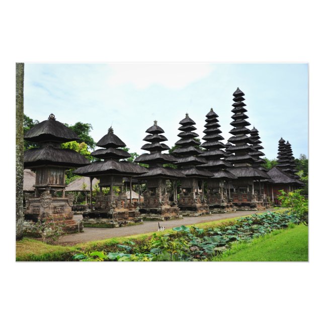 Pura Taman Ayun Foto Print (Vorne)