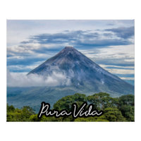 Pura Vida Costa Rica Arenal Vulkan Fotografie