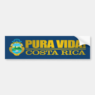 Pura Vida! Costa Rica Autoaufkleber