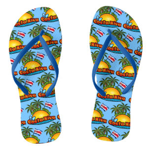 Pura Vida Costa Rica Flip Flops