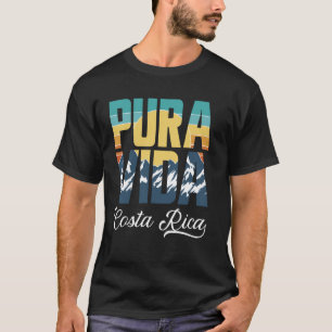 Pura Vida Costa Rica Souvenir - Cool Zentralamerik T-Shirt