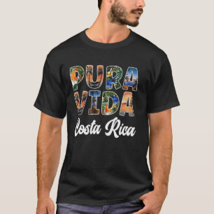 Pura Vida Costa Rica Souvenir - Cool Zentralamerik T-Shirt