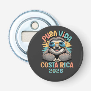 Pura Vida Faultierliebhaber Costa Rica Entspannt  Flaschenöffner