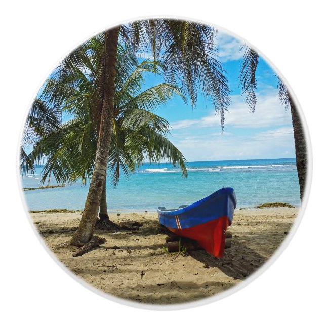 Pura Vida in Costa Rica - Zentralamerika Keramikknauf (Vorderseite)