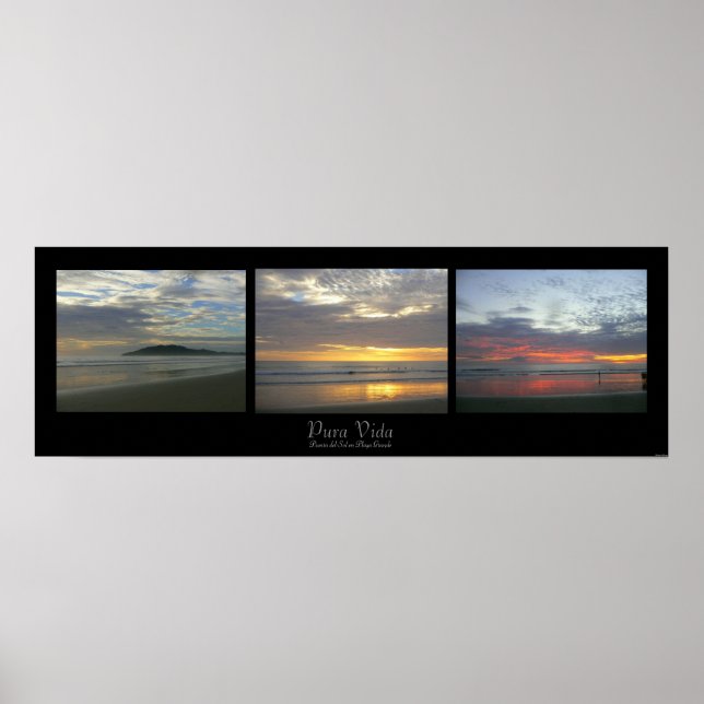 Pura Vida Poster (Vorne)