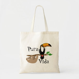 Pura Vida, Trägheit und toucan Tragetasche