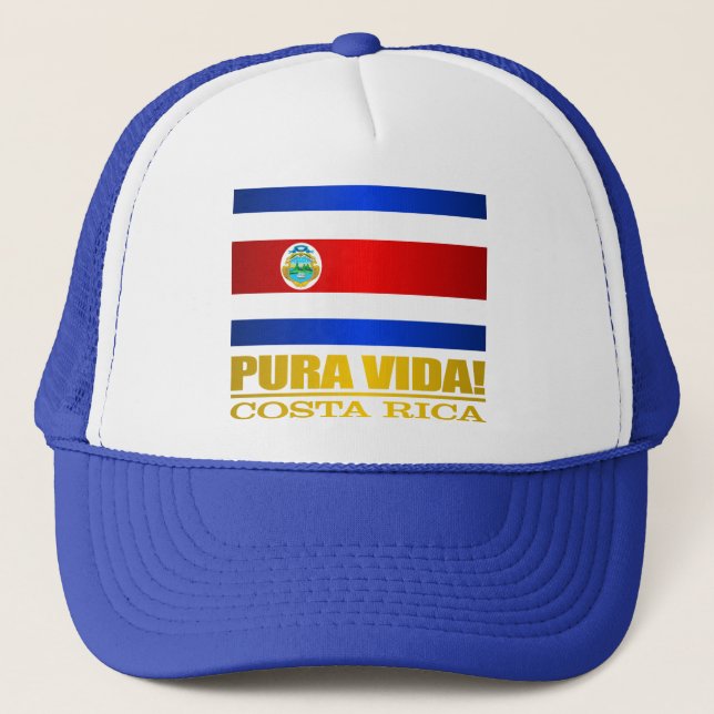 Pura Vida Truckerkappe (Vorderseite)