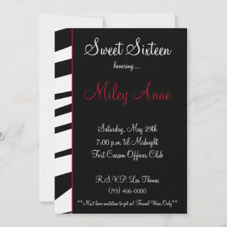 purbeng2 Kopie, Sie sind in einen süßen 16... Einladung