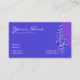 PurBLuE-Visitenkarte Visitenkarte
