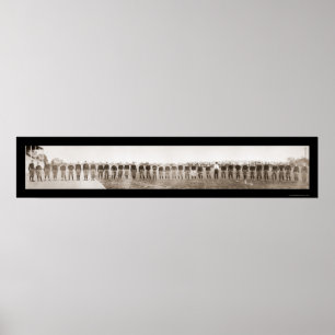 Purdue Fußball-Team-Foto 1913 Poster