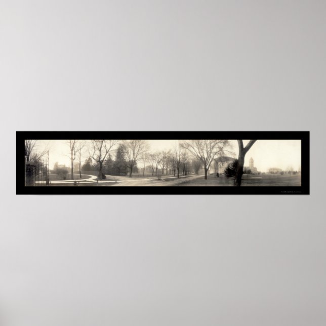 Purdue Lafayette IN Foto 1910 Poster (Vorne)