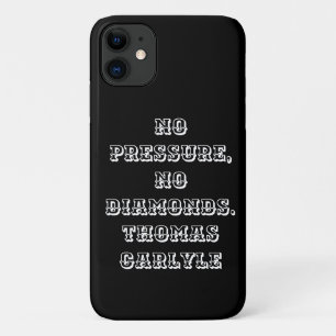 Pure Black text quotes Zazzle_Growshop. Case-Mate iPhone Hülle