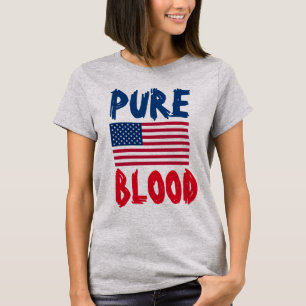 PURE BLOOD PATRIOT anti-jab patriot T-Shirts