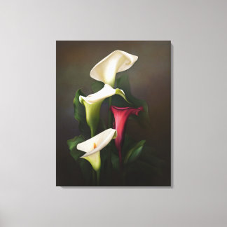 "Pure Calla" Leinwanddruck