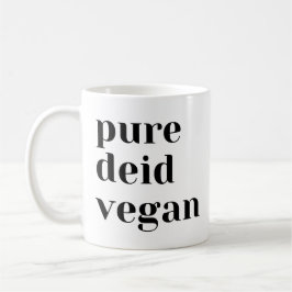 Pure Deid Vegan Coffee Tasse