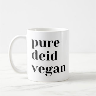 Pure Deid Vegan Coffee Tasse